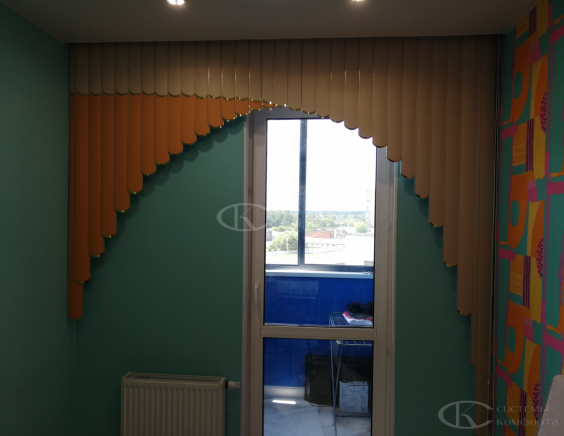 Вертикальные тканевые жалюзи